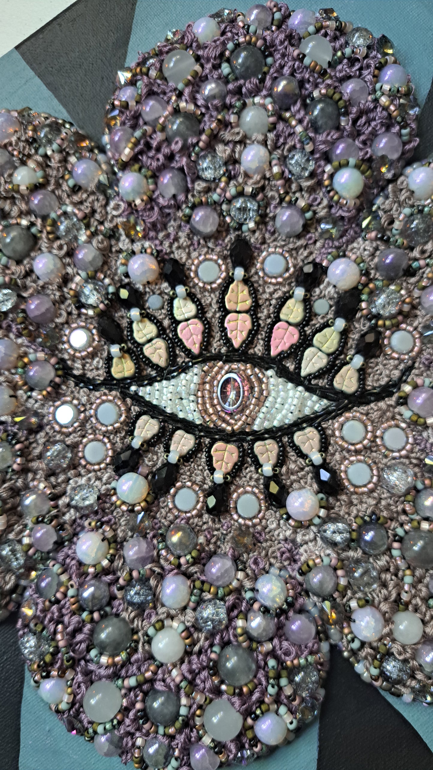 Handcrafted "Awakened From the Storm" Wall Hanger