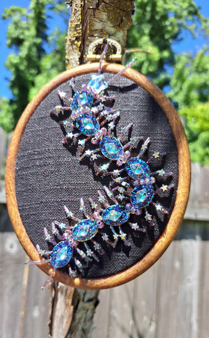 Handcrafted "The Constellations" Centipede Wall Hanger