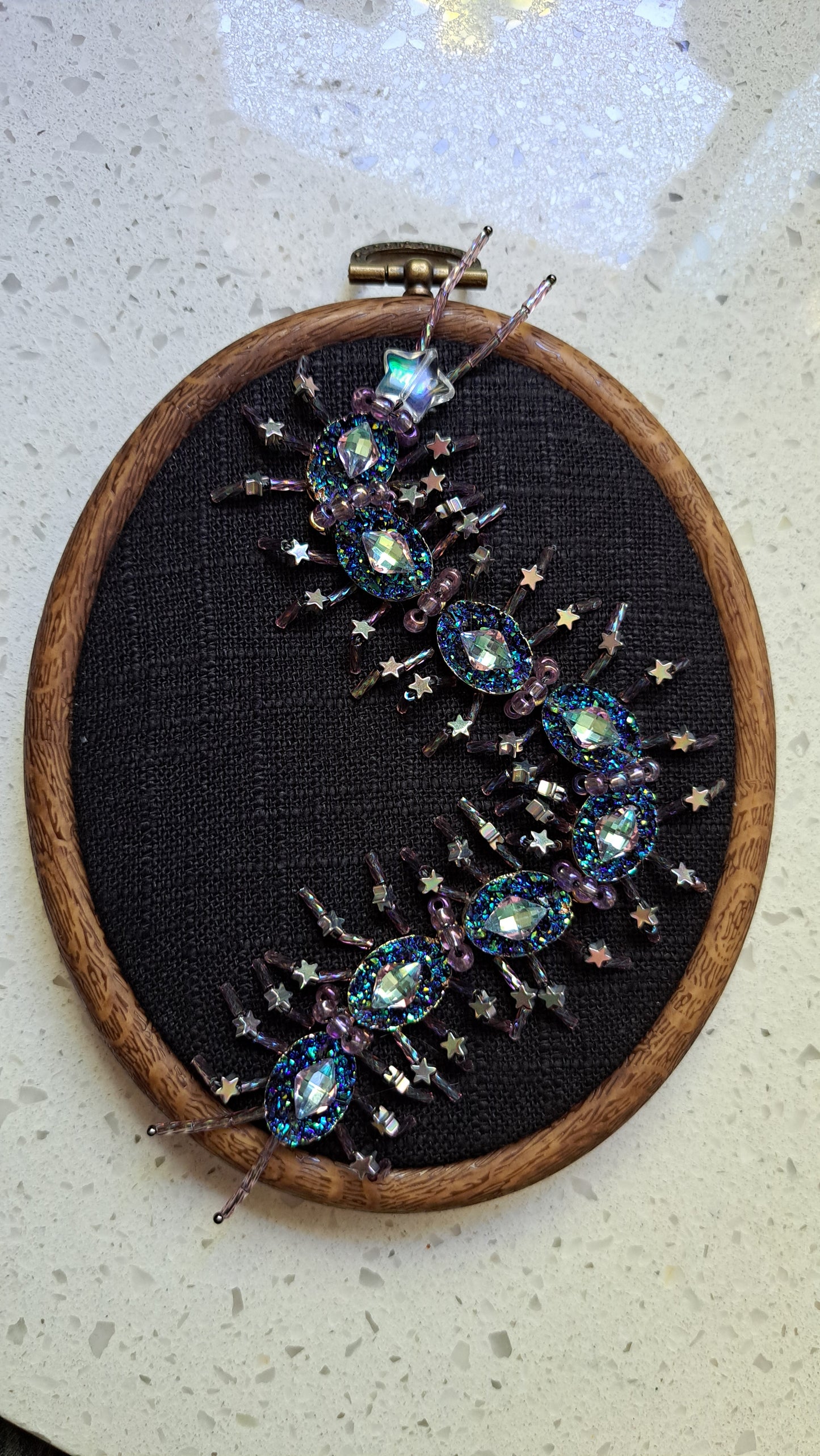 Handcrafted "The Constellations" Centipede Wall Hanger