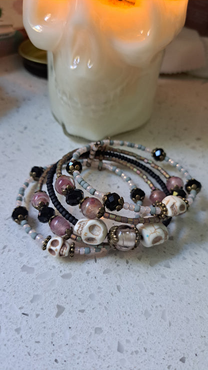 Handcrafted Skull Bracelet