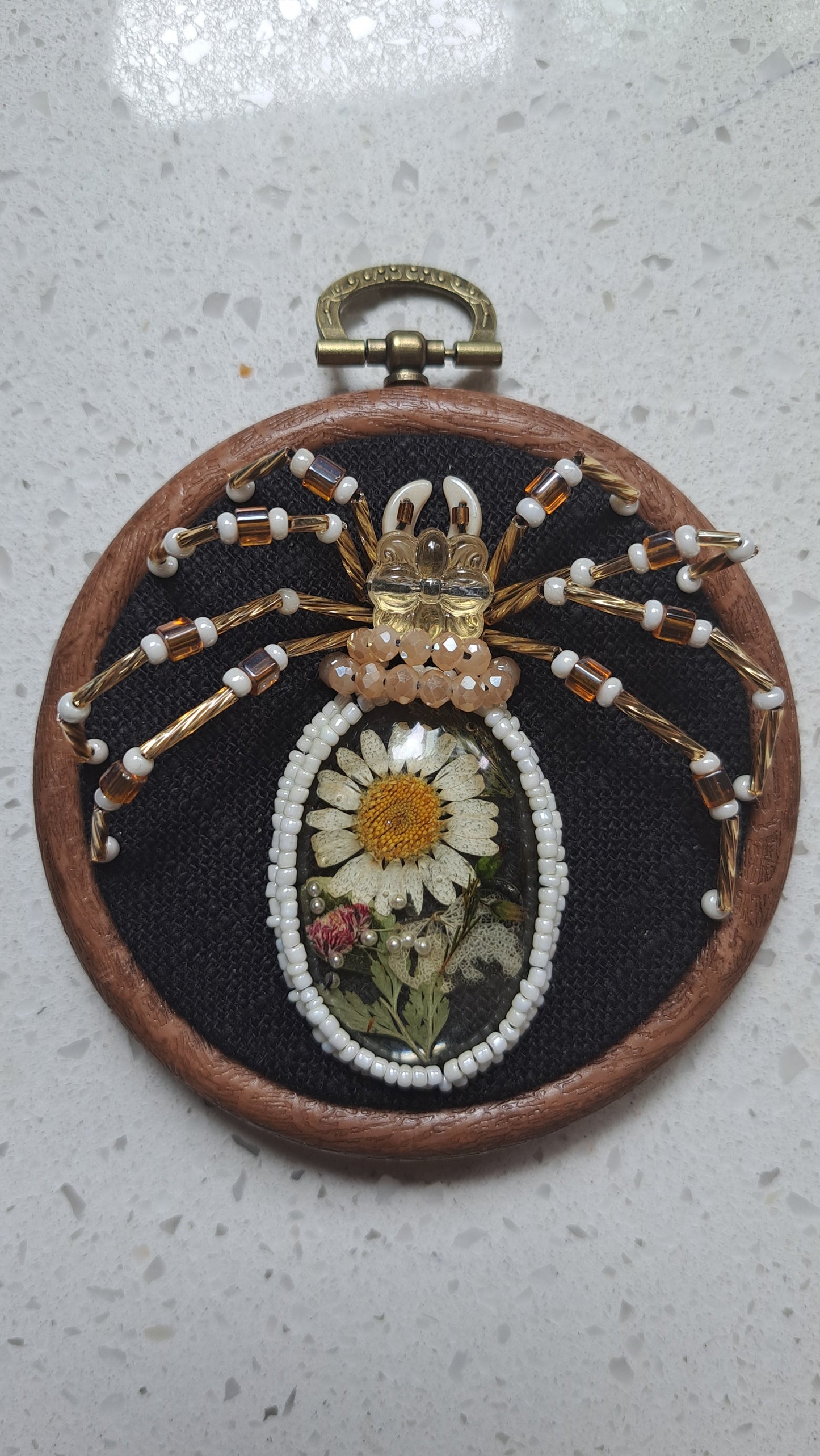 Handcrafted Spider Wall Hanger
