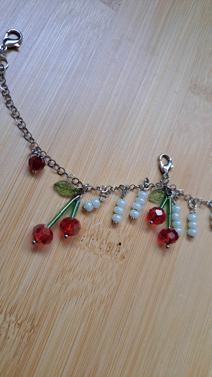 Handcrafted Cherry Mask Chain
