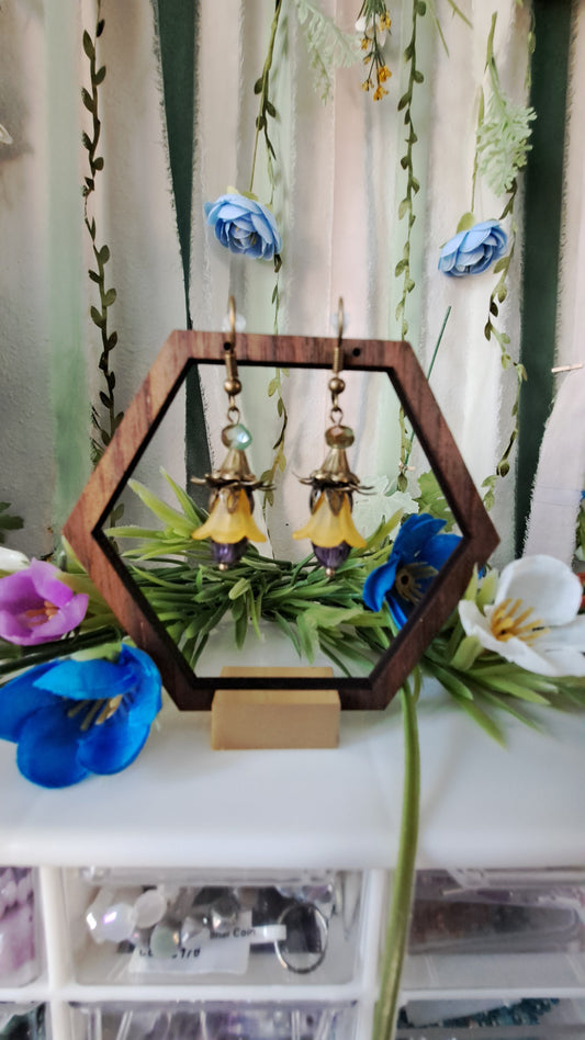 Handcrafted "Fairy Lantern" Earrings