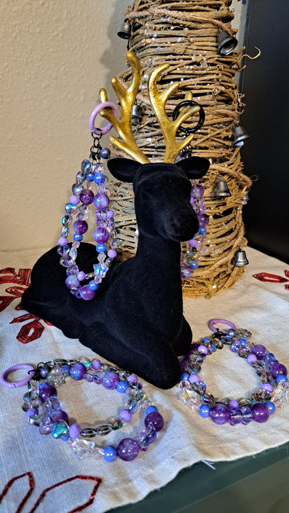 Handcrafted "Space Bear" Charm Dangle