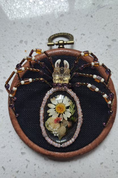 Handcrafted Spider Wall Hanger