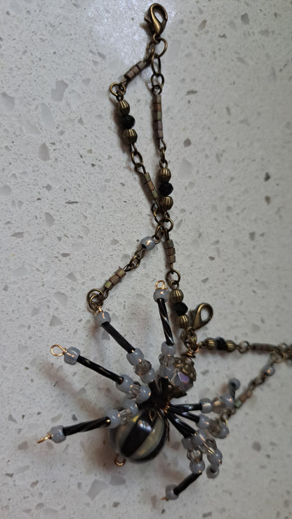 Handcrafted Spider Mask Chain