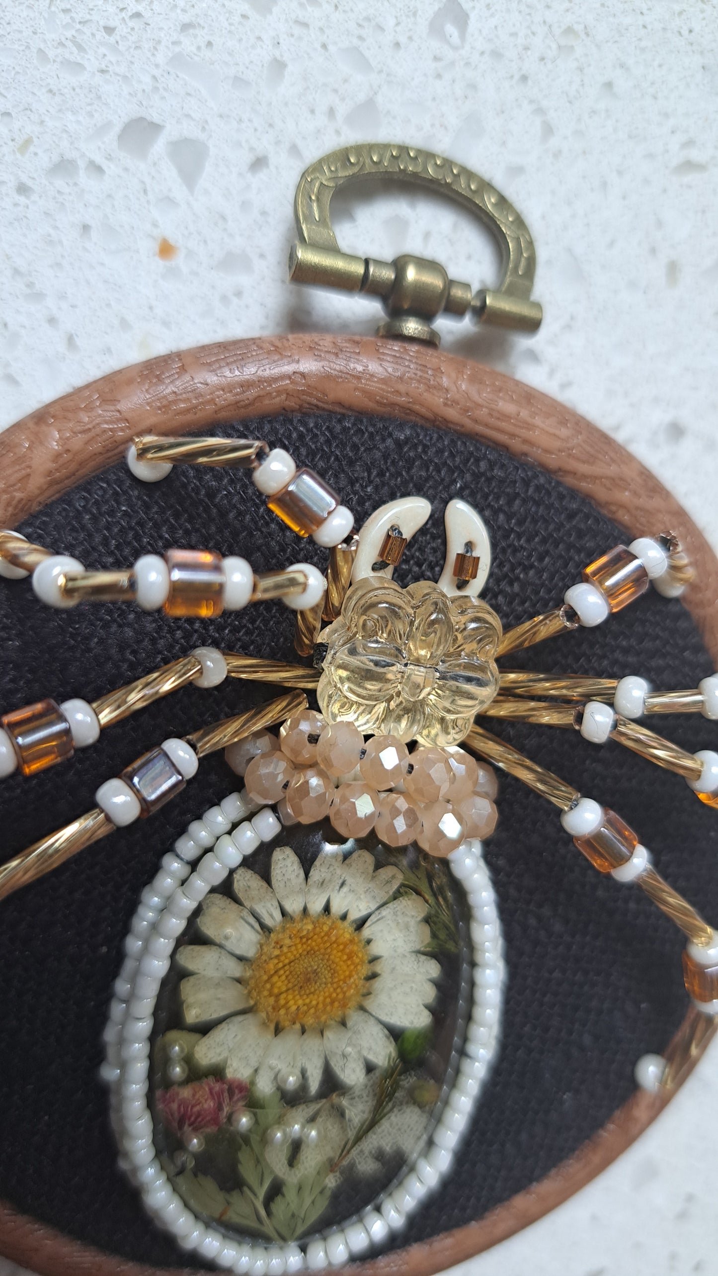 Handcrafted Spider Wall Hanger