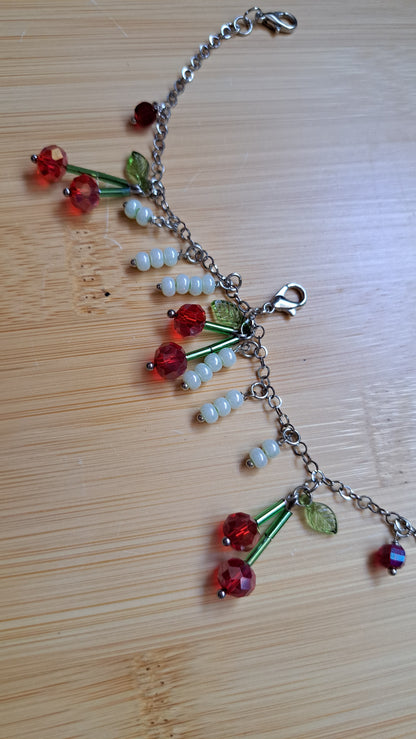 Handcrafted Cherry Mask Chain