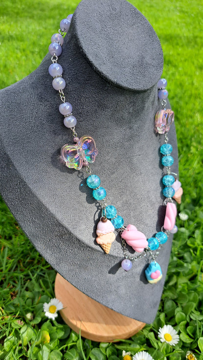 Handcrafted "Sweet Cream" Necklace