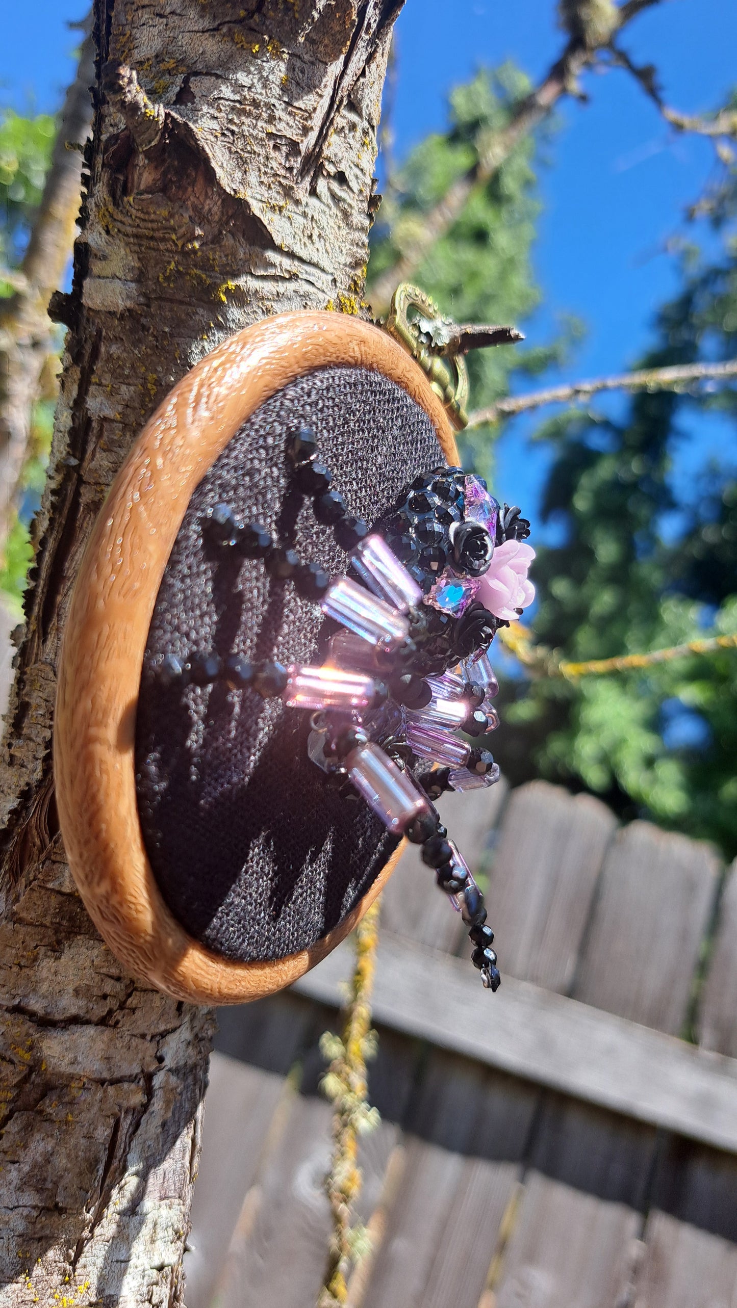 Hancrafted Jumping Spider Wall Hanger (Copy)