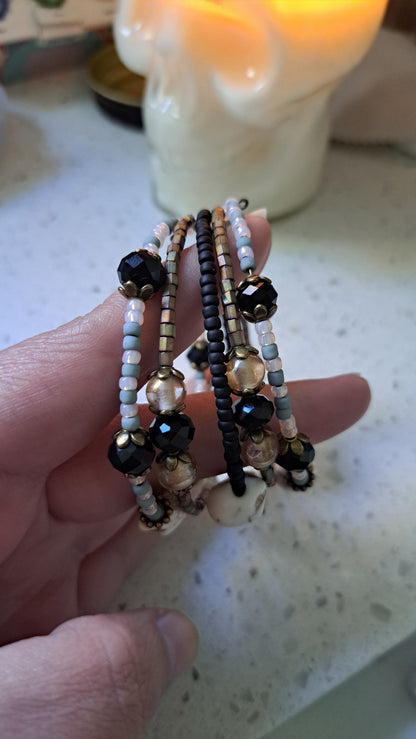 Handcrafted Skull Bracelet