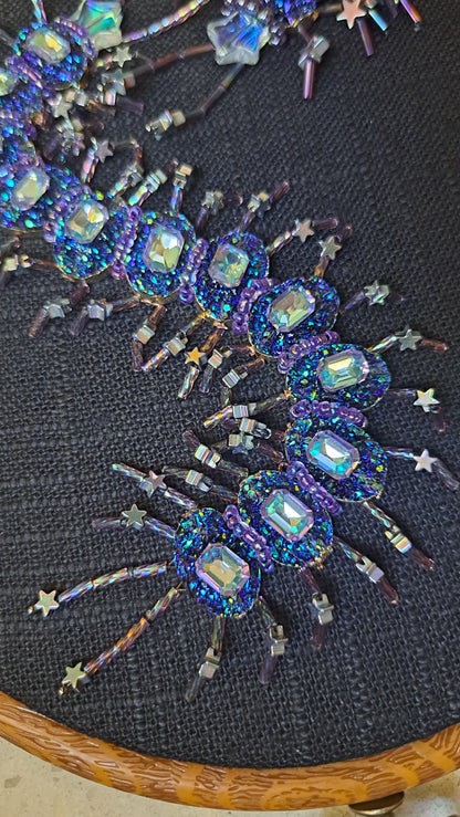 Handcrafted "Lovers Constellation" Centipede Wall Hanger