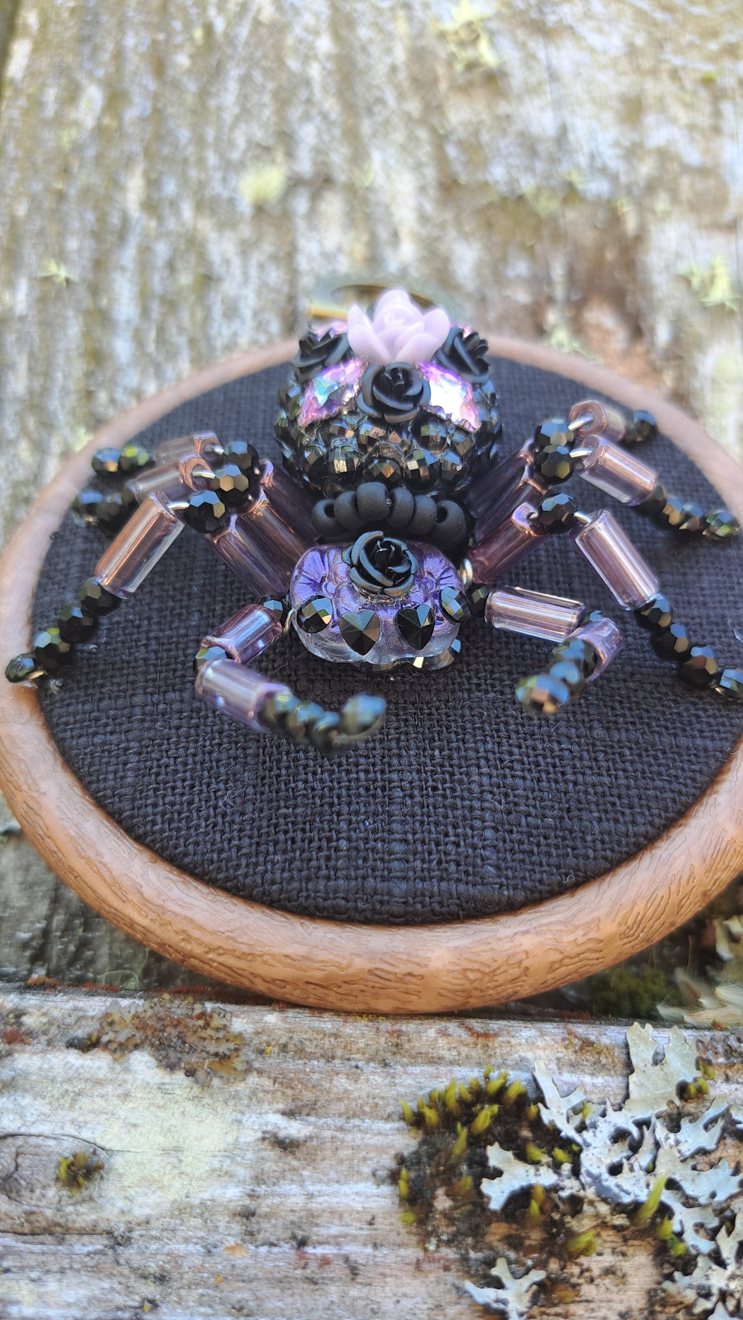 Hancrafted Jumping Spider Wall Hanger (Copy)