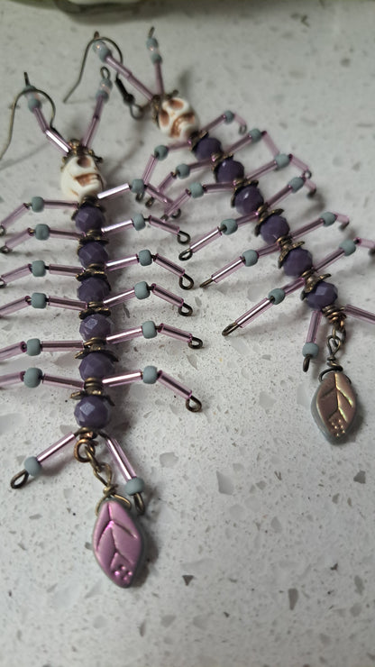 Handcrafted Deathipede Earrings