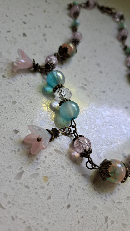 Handcrafted "Spring Is In the Air" Necklace